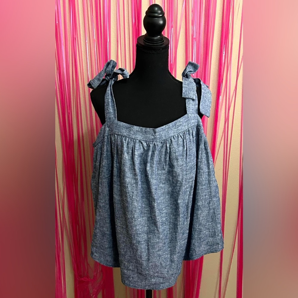A.n.a denim top